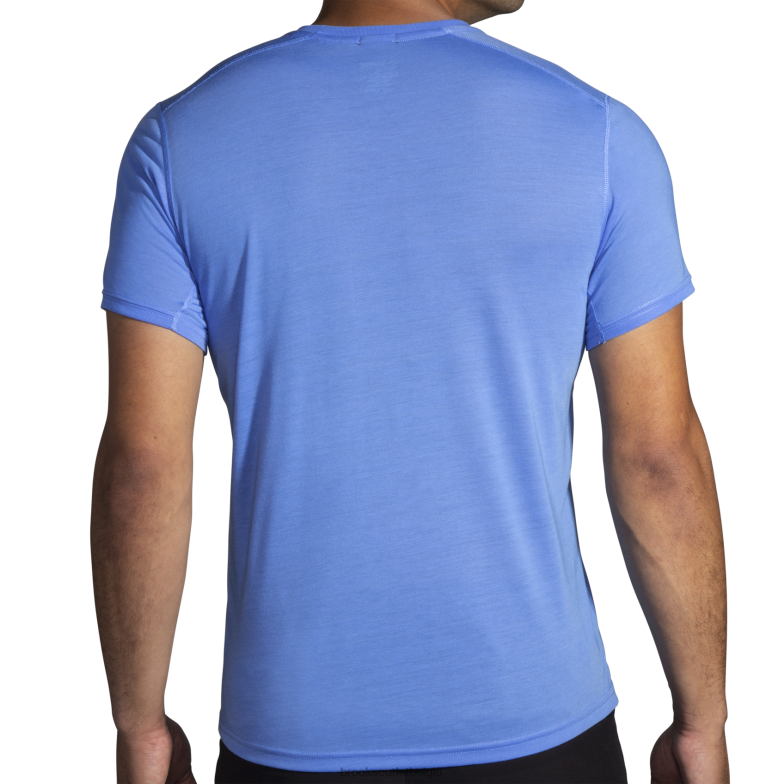 V8D8N301 afstand grafische korte mouw blauw Brooks