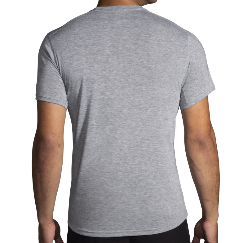 V8D8N302 afstand grafische korte mouw gelukkige boog Brooks