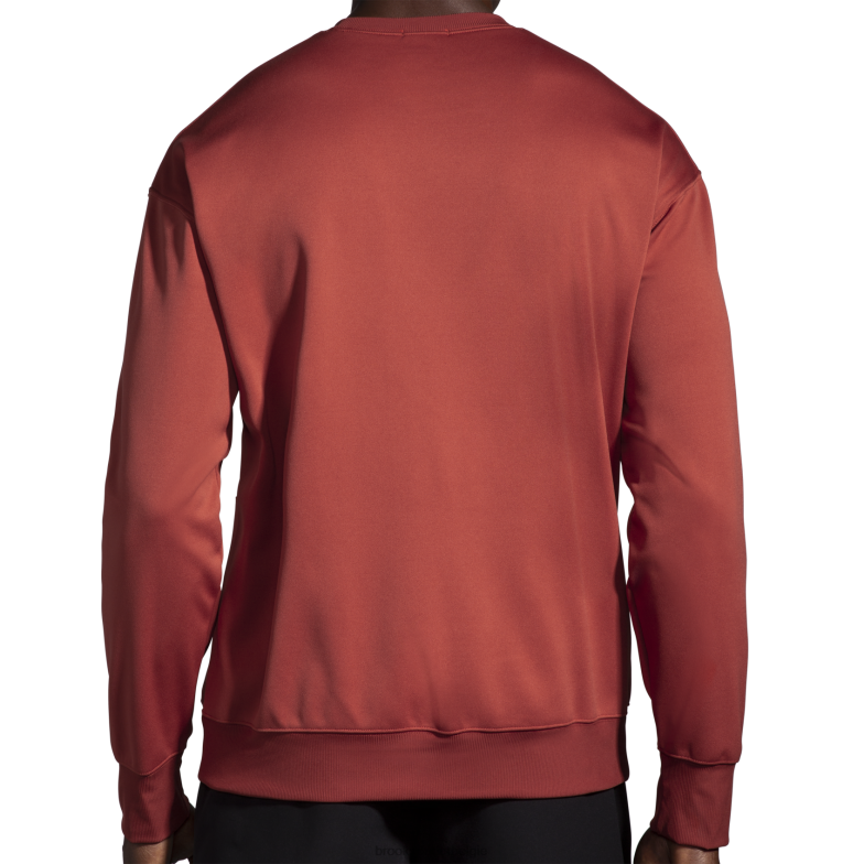 V8D8N349 uitgevoerd in sweatshirt koper Brooks