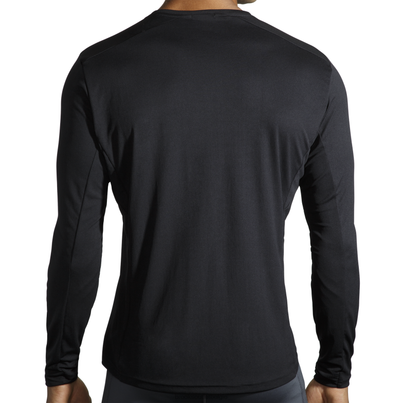 V8D8N372 sfeer lange mouw zwart Brooks