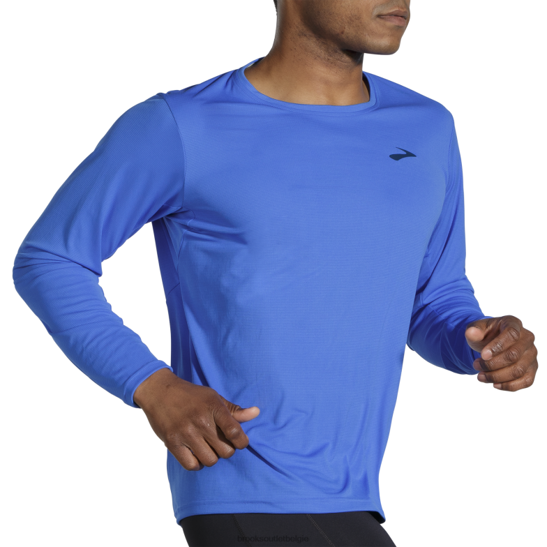 V8D8N374 sfeer lange mouw blauwachtig Brooks