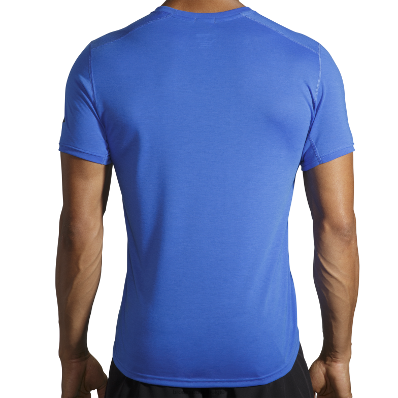 V8D8N609 afstand korte mouw blauwachtig Brooks