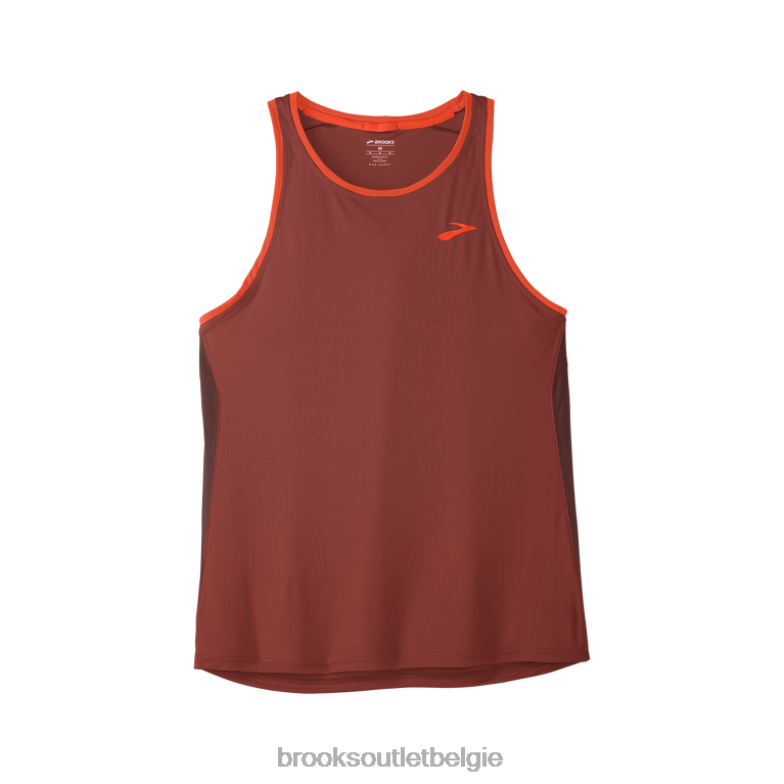 V8D8N382 sfeer singlet koper Brooks