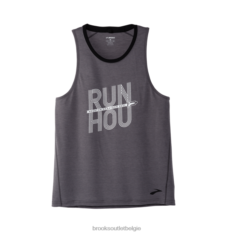 V8D8N743 houston22 afstands grafische tank grijs Brooks