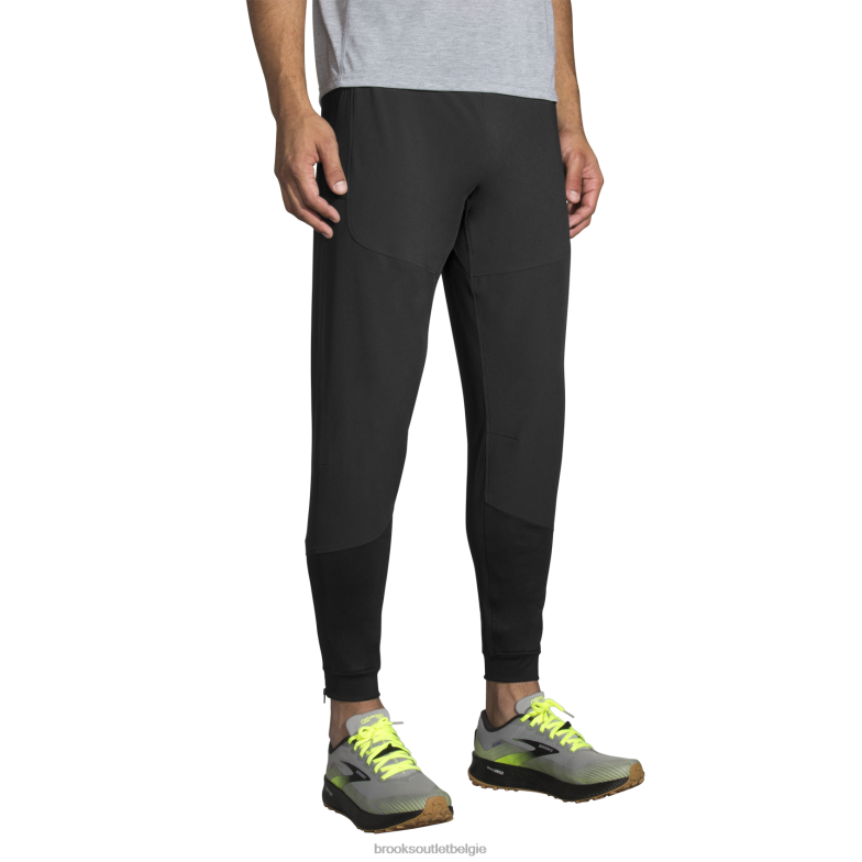 V8D8N1386 hybride broek wisselen zwart Brooks