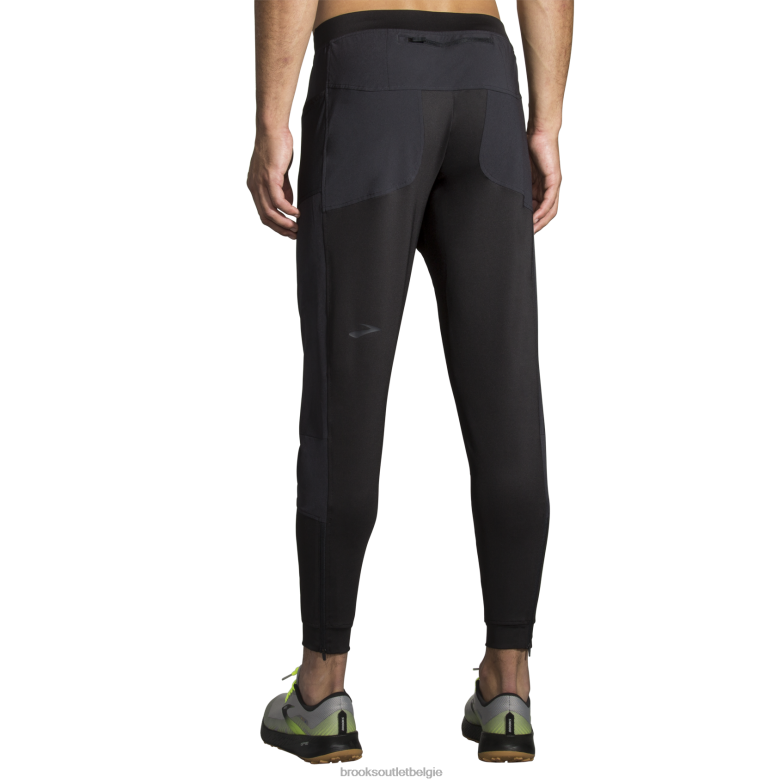 V8D8N1386 hybride broek wisselen zwart Brooks