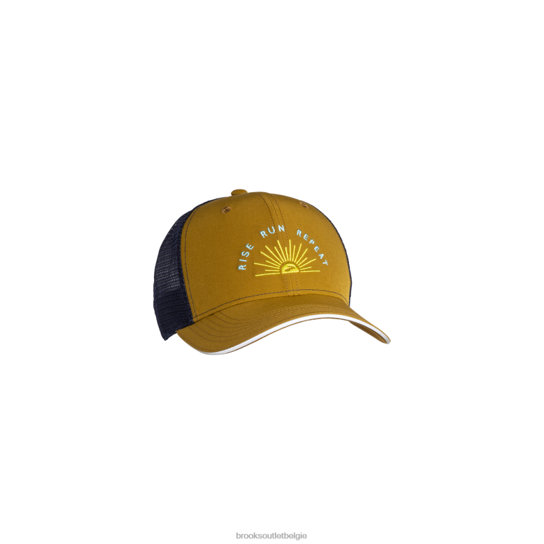 V8D8N413 ontdekking trucker hoed olijf Brooks