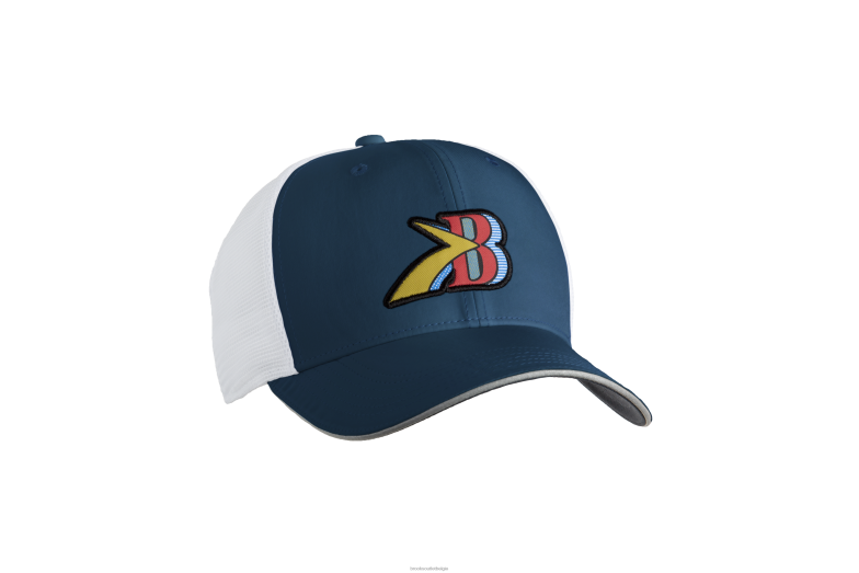 V8D8N417 ontdekking trucker hoed indigo Brooks