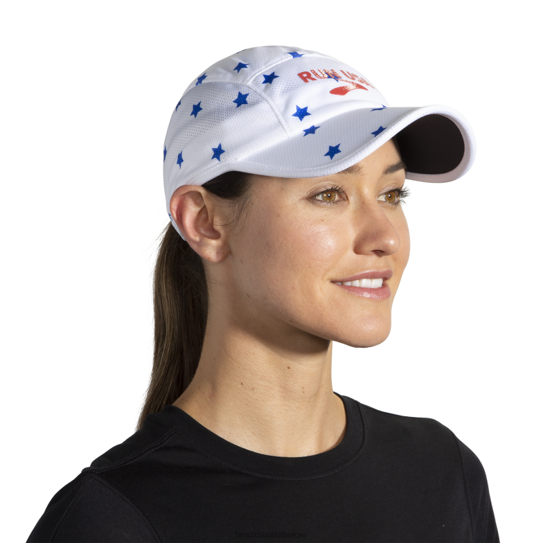 V8D8N686 tempo hoed blauw Brooks