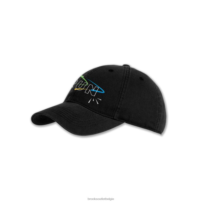 V8D8N691 erfgoed hardlooppet zwart Brooks