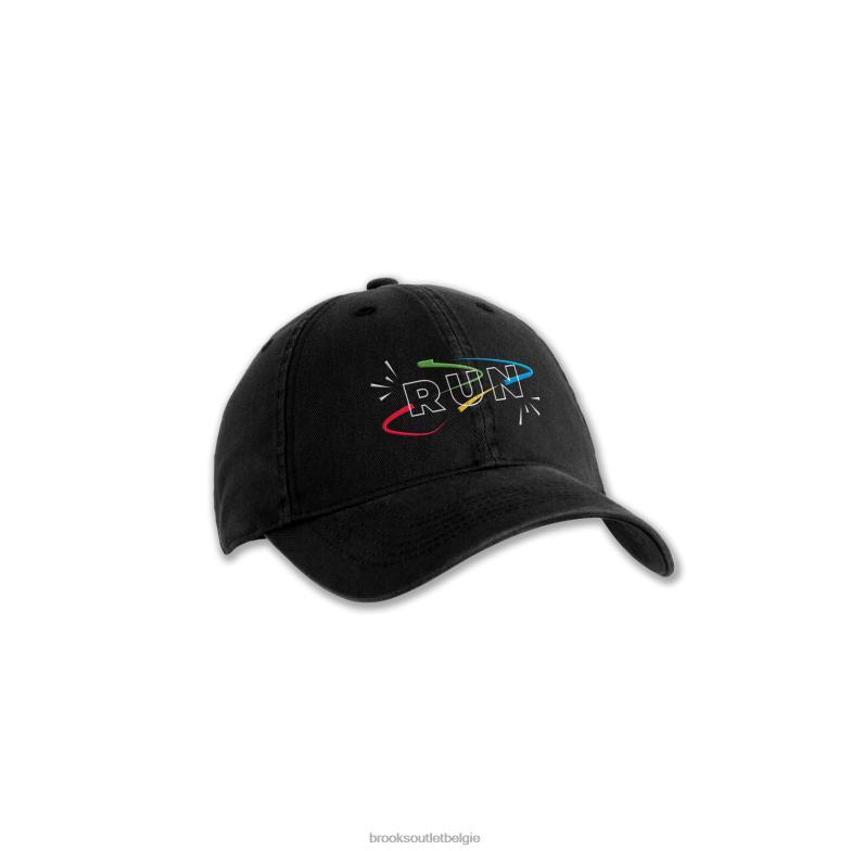 V8D8N691 erfgoed hardlooppet zwart Brooks