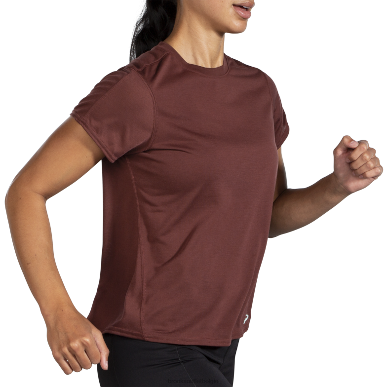 V8D8N1201 afstand korte mouw rozijn Brooks