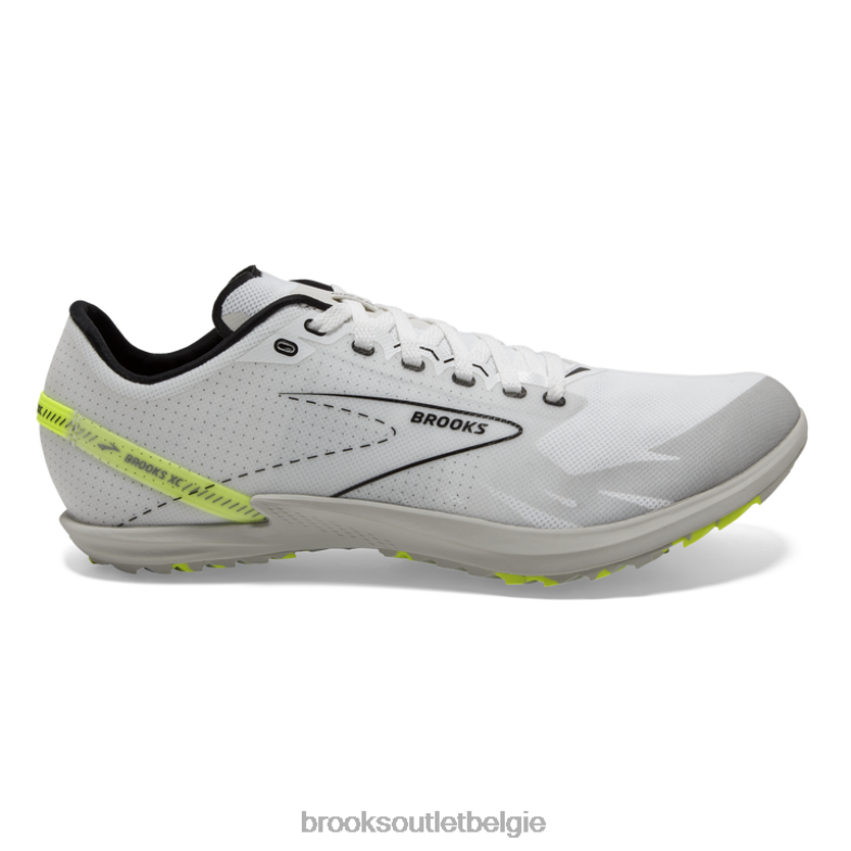 V8D8N1017 diepgang xc zonder spikes wit Brooks