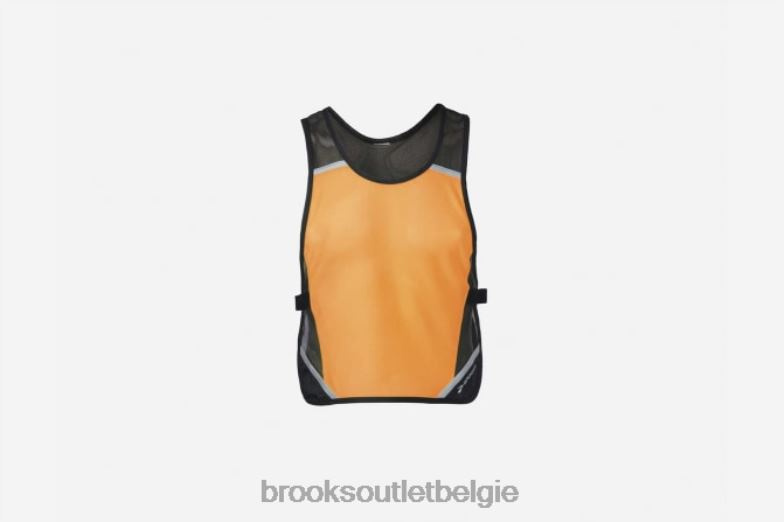 V8D8N1721 reflecterend vest voor het nachtleven ii zwart Brooks
