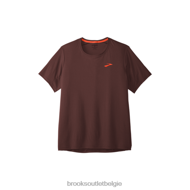 V8D8N1041 sfeer korte mouw rozijn Brooks