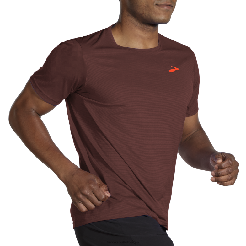 V8D8N1041 sfeer korte mouw rozijn Brooks