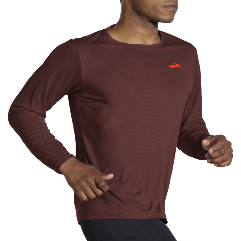 V8D8N1140 sfeer lange mouw rozijn Brooks