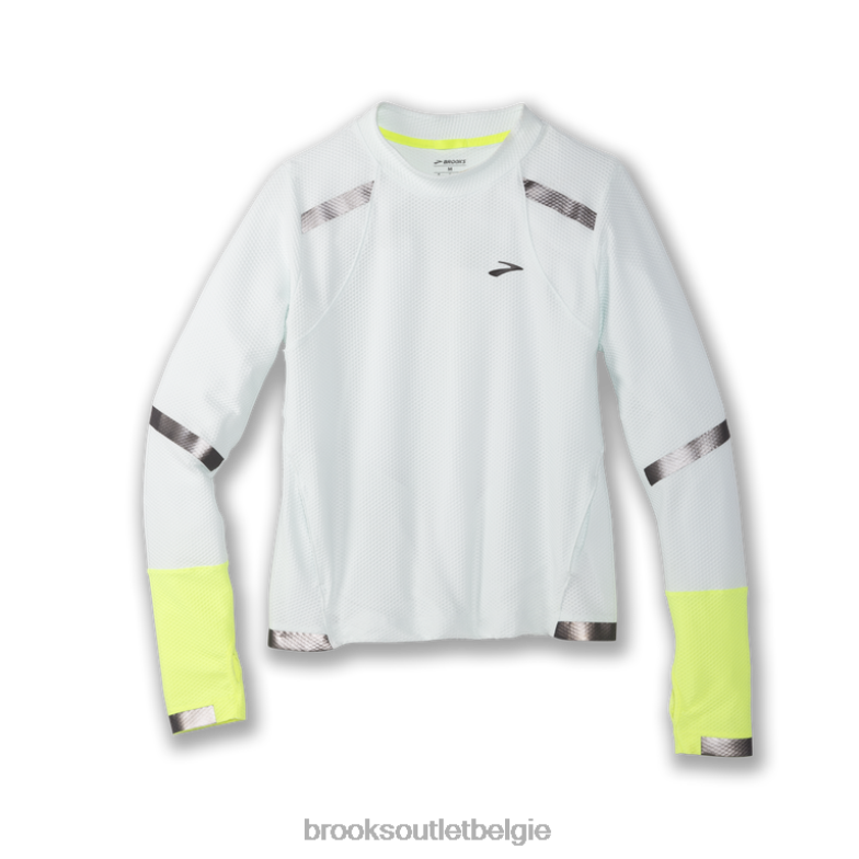 V8D8N1298 carboniet lange mouw grijs Brooks