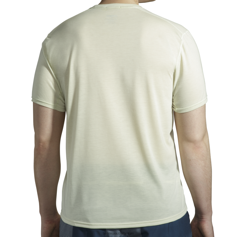 V8D8N1311 afstand grafische korte mouw honingdauw Brooks