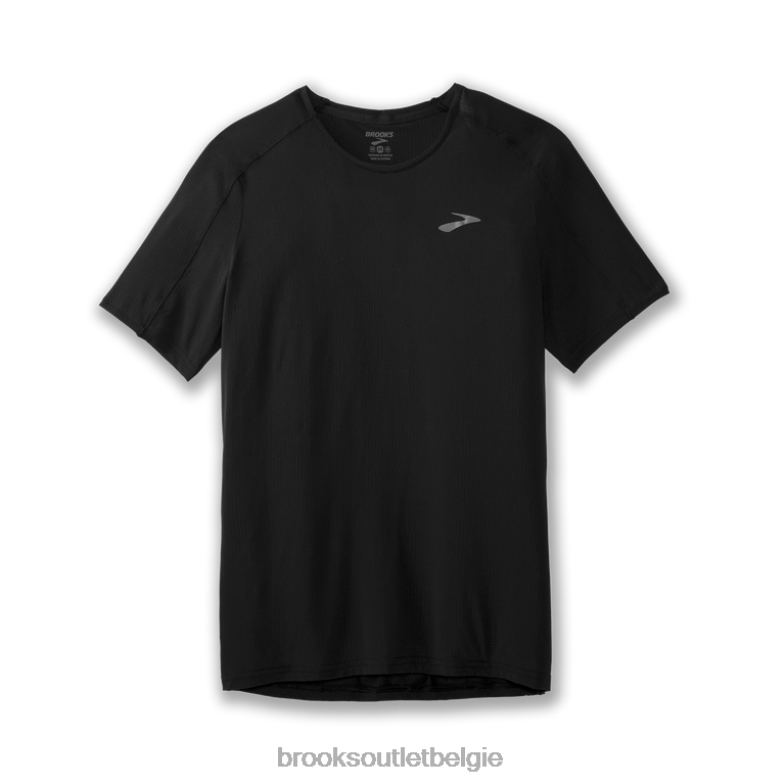 V8D8N1331 sfeer korte mouw zwart Brooks
