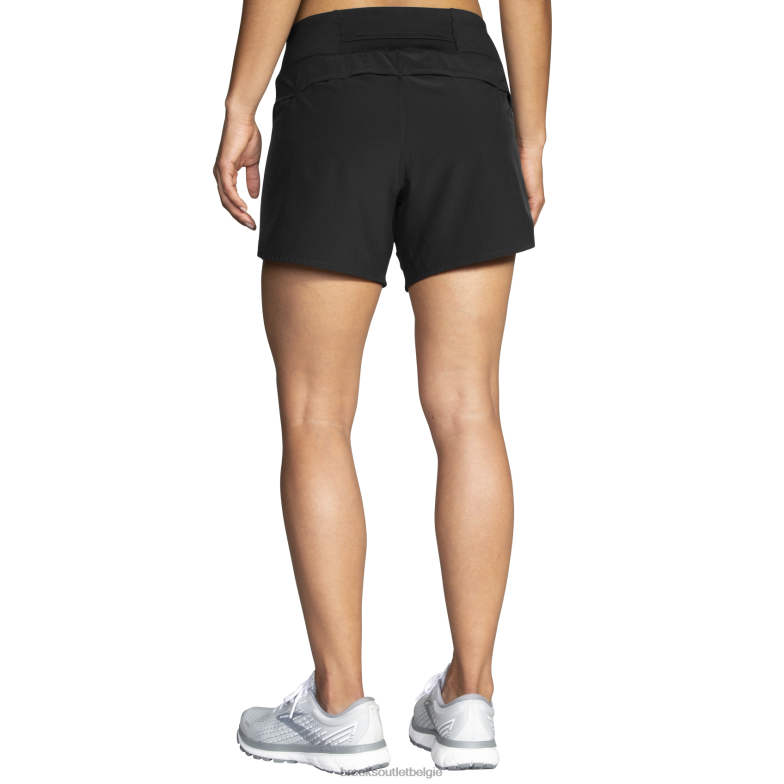 V8D8N1105 jager 5'' kort zwart Brooks