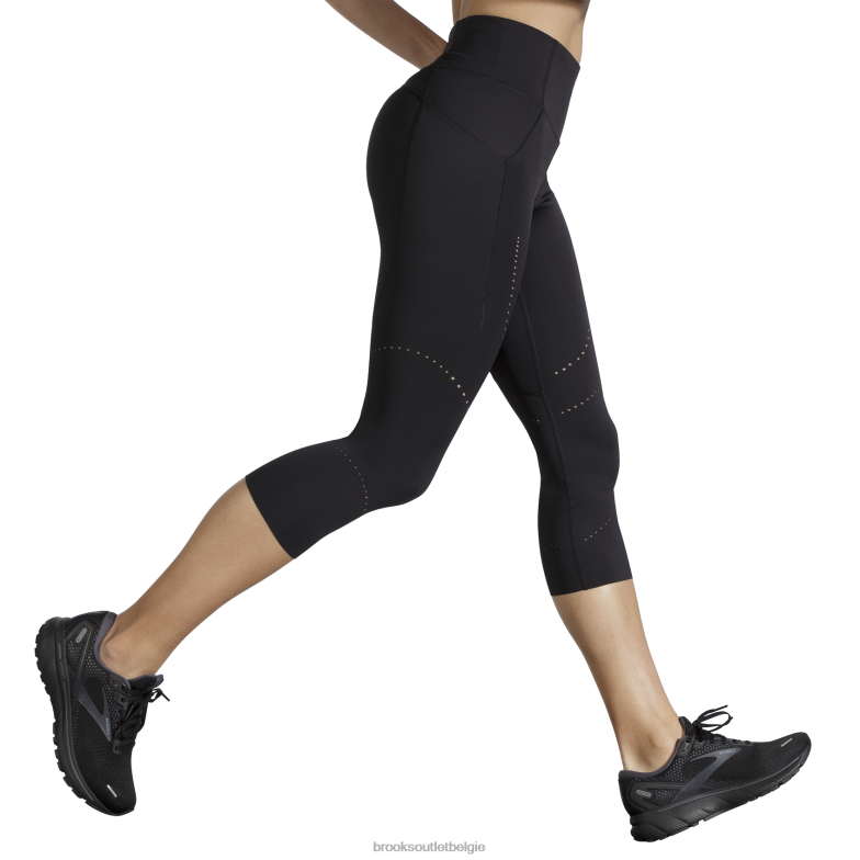 V8D8N1154 methode 3/4 strak zwart Brooks