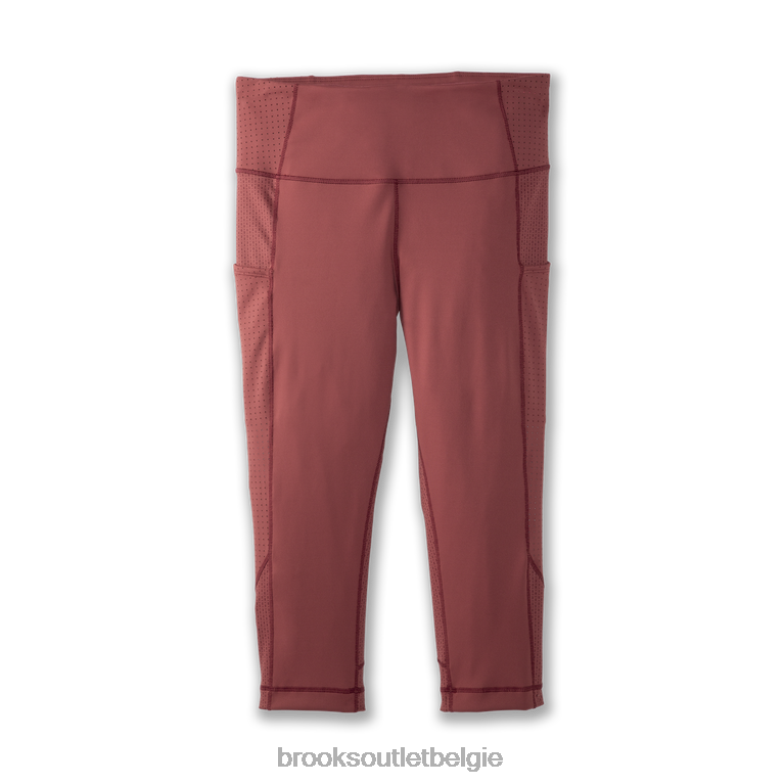 V8D8N1347 methode 1/2 krop strak terracotta Brooks