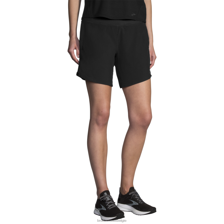 V8D8N296 jager 7 kort zwart Brooks