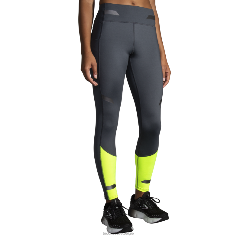 V8D8N304 zichtbaar strak lopen asfalt Brooks