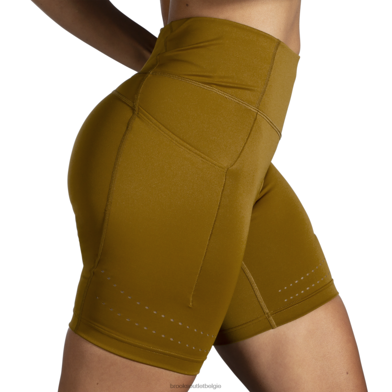 V8D8N327 methode 8 kort strak olijf Brooks