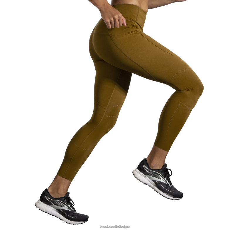 V8D8N518 methode 7/8 strak olijf Brooks