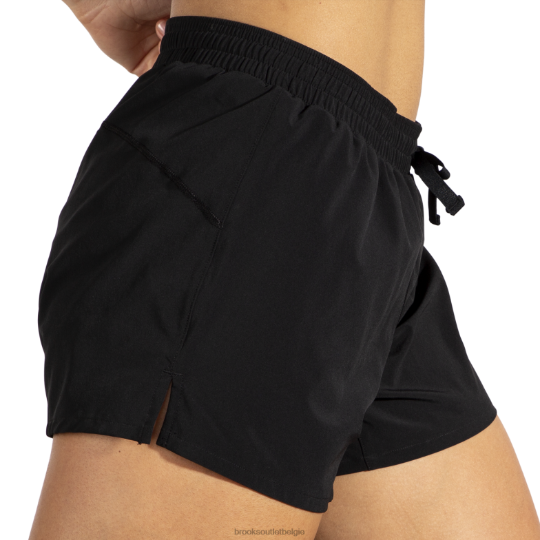 V8D8N589 moment 5 kort zwart Brooks