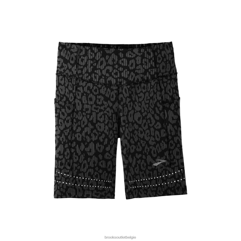 V8D8N618 methode 8 kort strak zwart Brooks