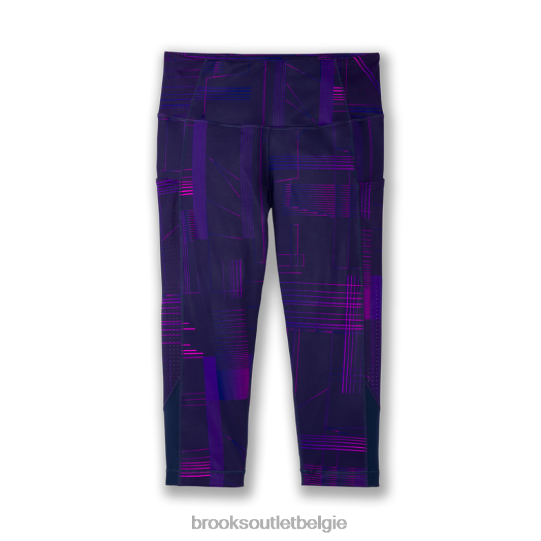 V8D8N772 methode 1/2 krop strak marine Brooks