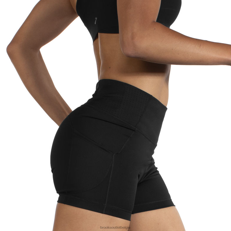 V8D8N780 methode 5 kort strak zwart Brooks