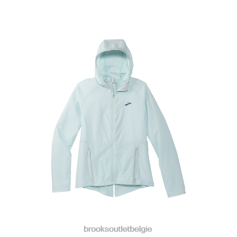 V8D8N1072 luifel jas blauw Brooks