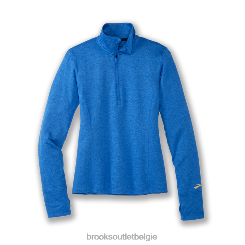 V8D8N1130 streepjes 1/2 ritssluiting blauw Brooks