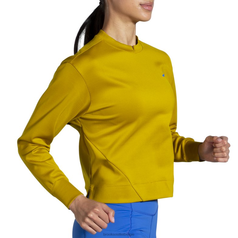 V8D8N546 uitgevoerd in sweatshirt gouden Brooks