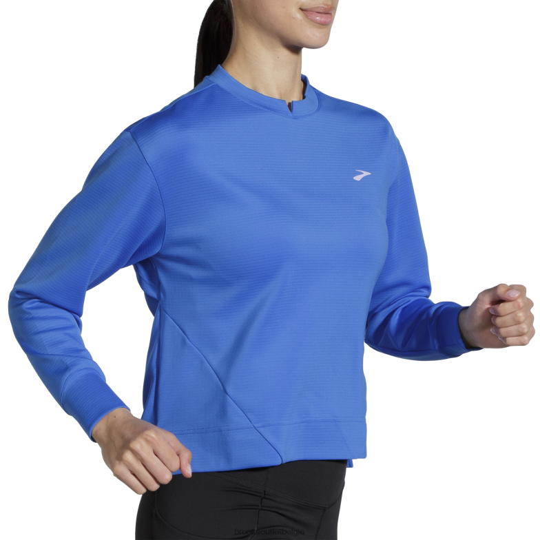 V8D8N547 uitgevoerd in sweatshirt blauwachtig Brooks