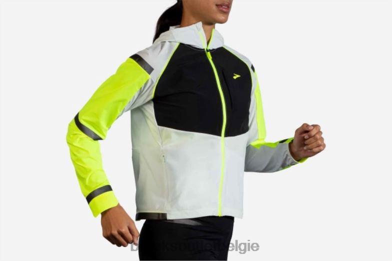 V8D8N1630 carboniet jas zwart Brooks