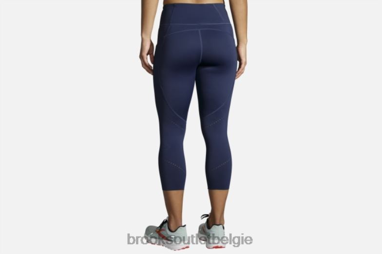 V8D8N1631 methode 3/4 strak marine Brooks