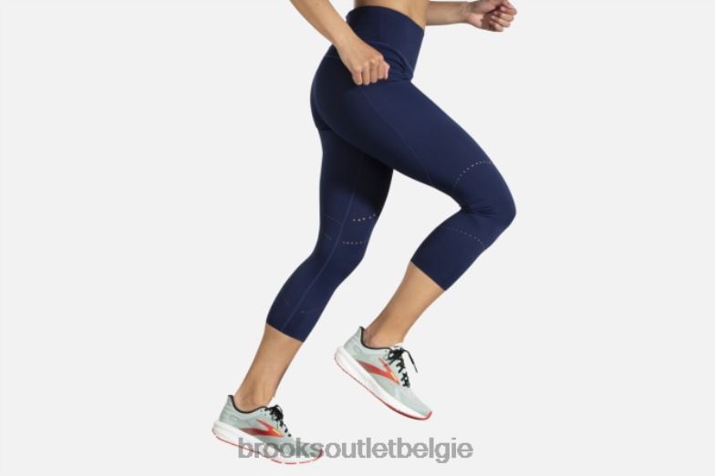 V8D8N1631 methode 3/4 strak marine Brooks