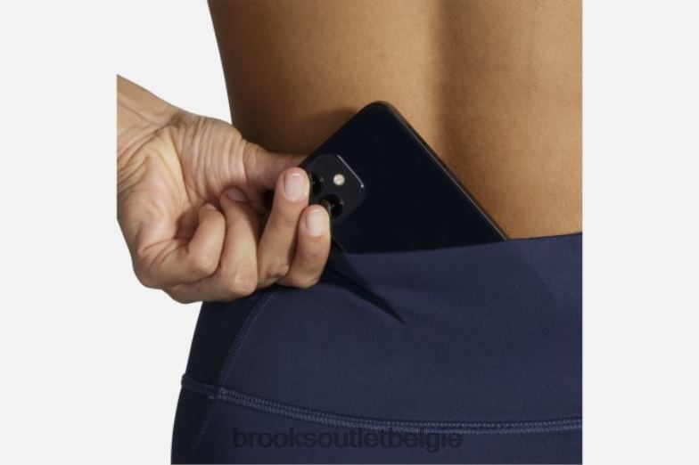 V8D8N1631 methode 3/4 strak marine Brooks