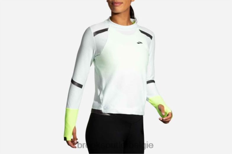 V8D8N1636 carboniet lange mouw grijs Brooks