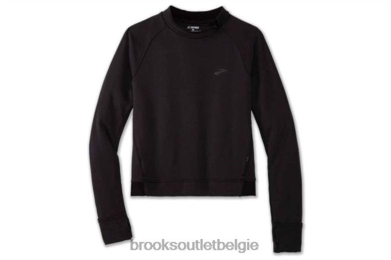 V8D8N1645 inkeping thermische lange mouw zwart Brooks