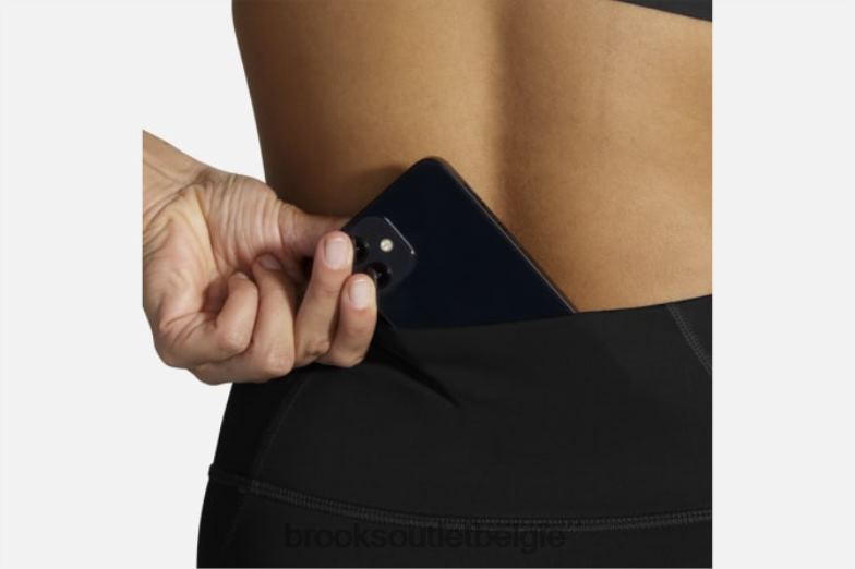 V8D8N1648 methode 7/8 strak zwart Brooks