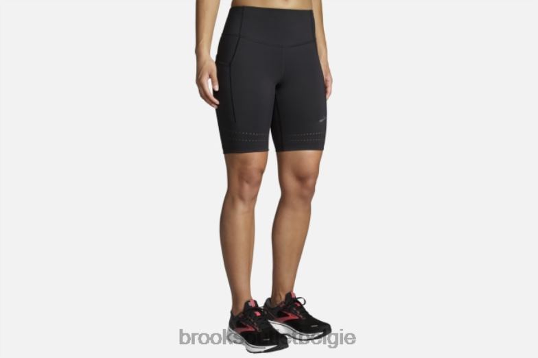 V8D8N1652 methode 8 kort strak zwart Brooks