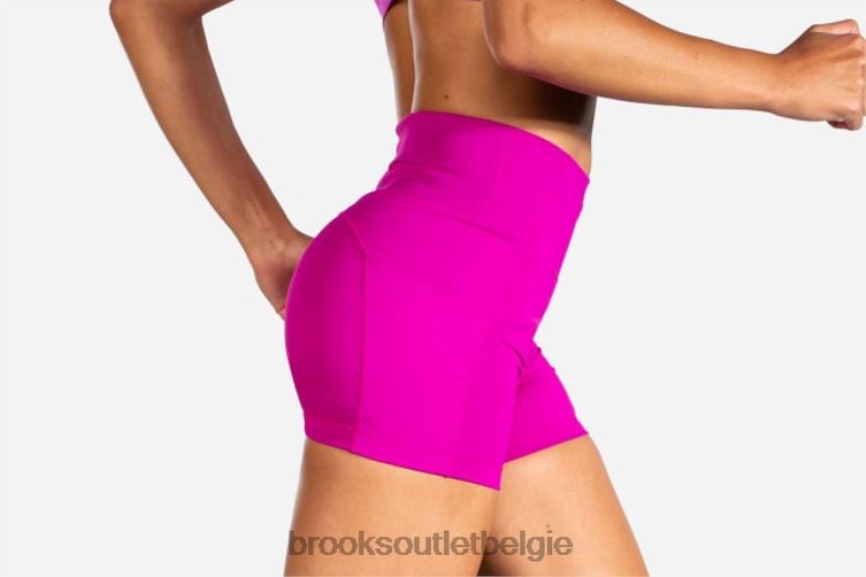 V8D8N1656 methode 5 kort strak magenta Brooks