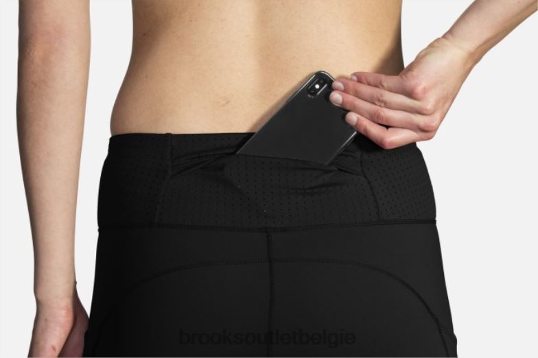 V8D8N1663 methode 7/8 strak zwart Brooks