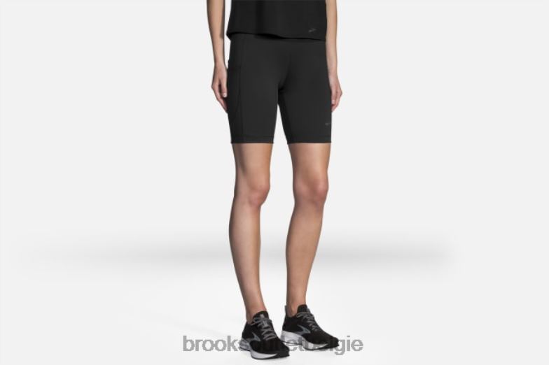 V8D8N1668 methode 8 kort strak zwart Brooks